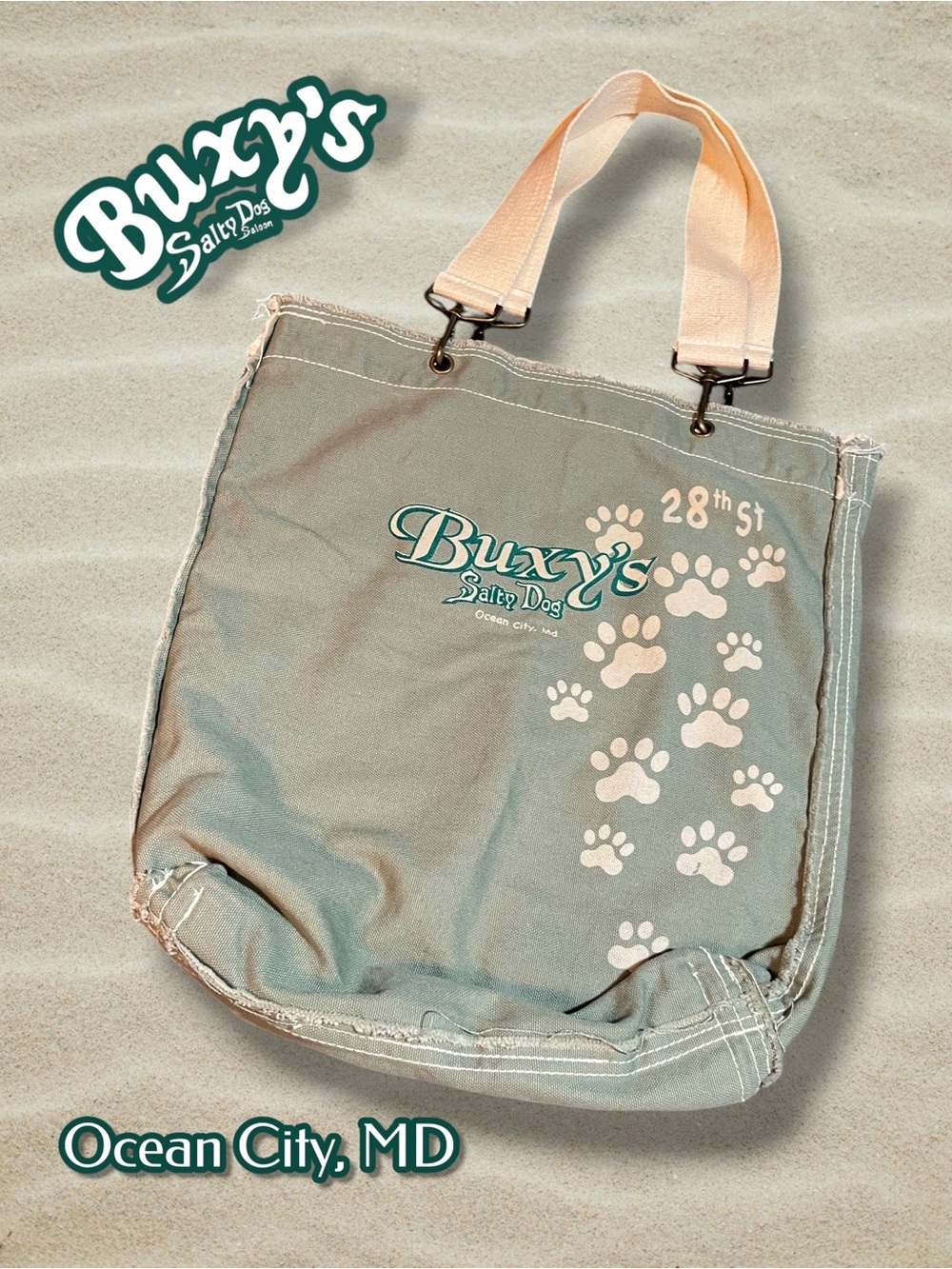 Buxy's Salty Dog 28th St. Beach Tote Small